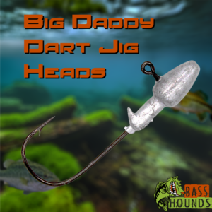 Big Daddy Ultrapoint Dart Jig Heads 10pk - Bass Hounds