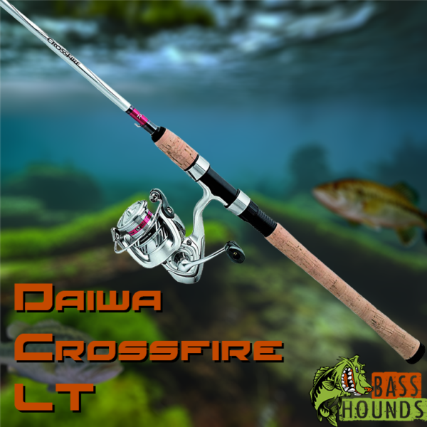 Daiwa Crossfire LT spinning rod and reel combo