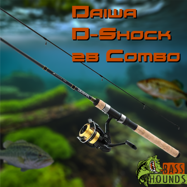 Daiwa D-Shock 2B Combo 6.6' 2 piece