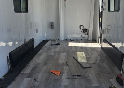 Bass Hounds Shop Flooring Install 4