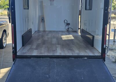 Bass Hounds Shop Flooring Install Done