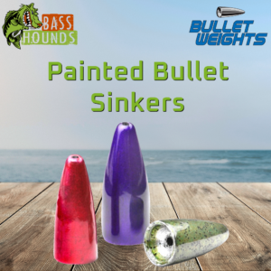 Bullet Weights Painted Bullet Sinkers