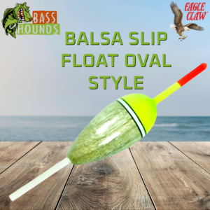 Eagle Claw Balsa Slip Float Oval Style