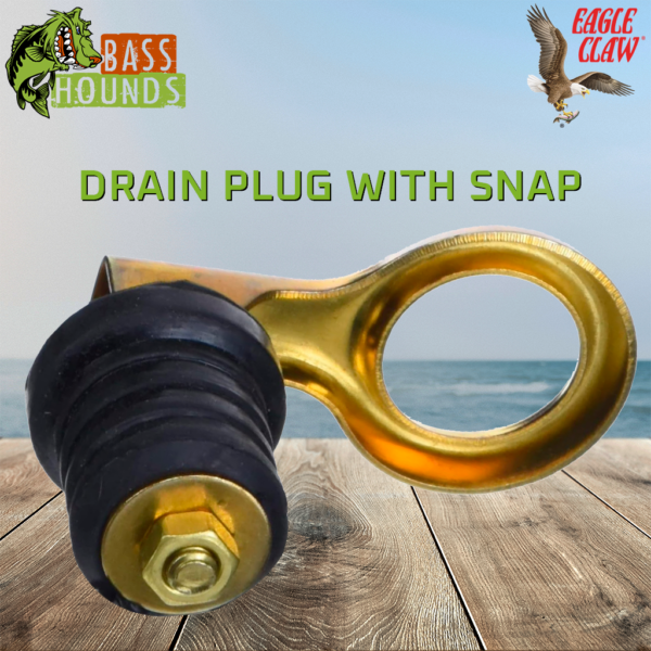 Eagle Claw Drain Plug w/Snap - Image 2