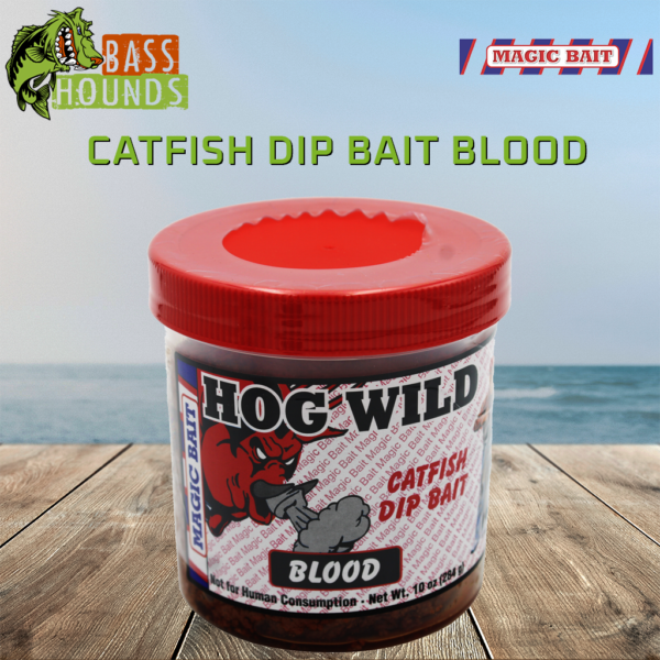 Magic Bait Hog Wild Catfish Dip Bait