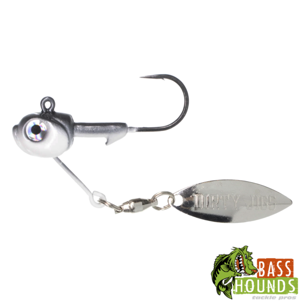 dirty jigs tactical bassin underspin gizzard shad