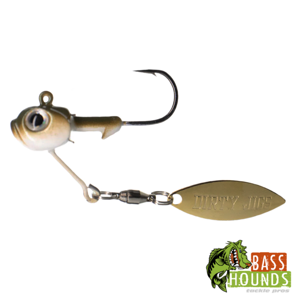 dirty jigs tactical bassin underspin tennessee shad